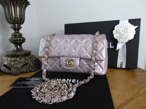 chanel light rose gold rectangular mini|Chanel mini flap bag.